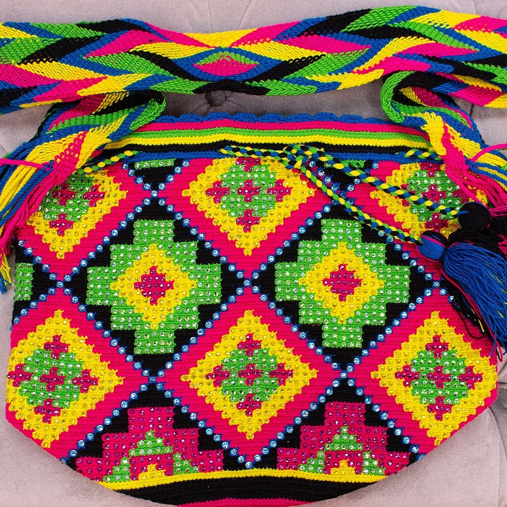 Handmade Patterned Shoulder Bag